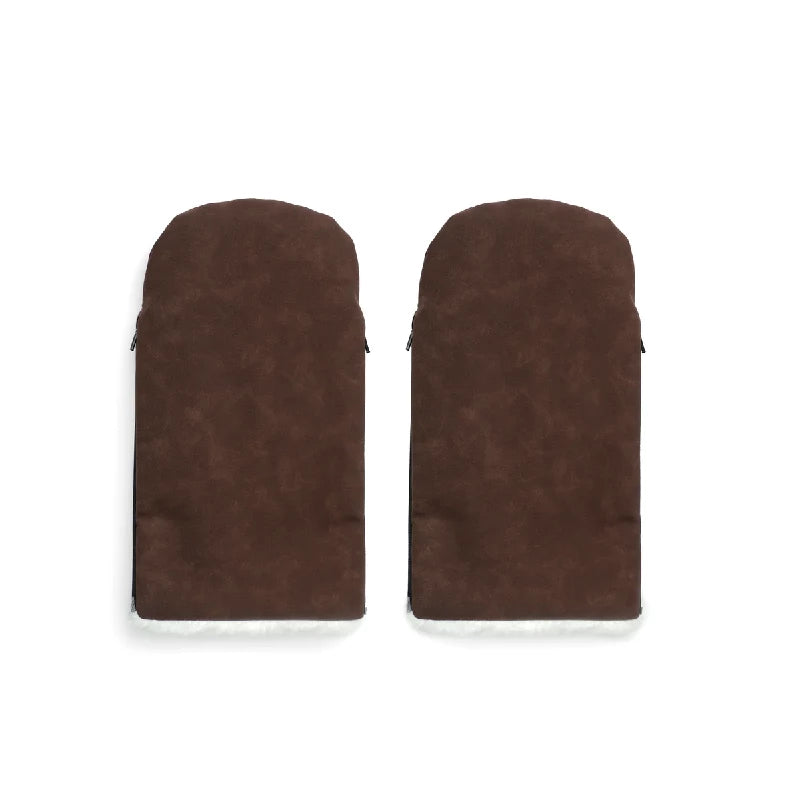 KONG.WALTHER Østerbro Handsker Brown faux suede