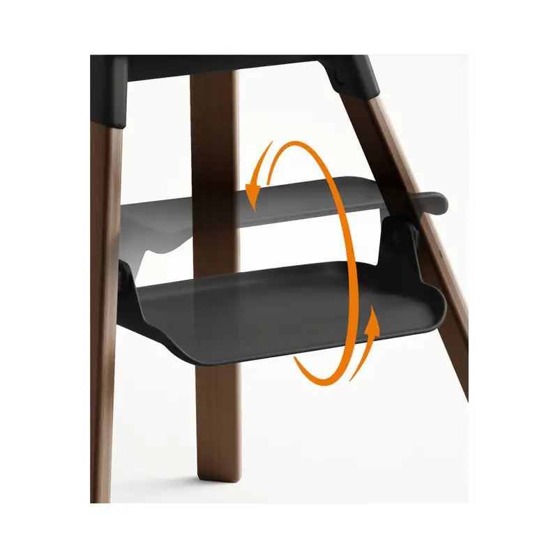 Stokke® Clikk™ højstol - Warm Brown/Black