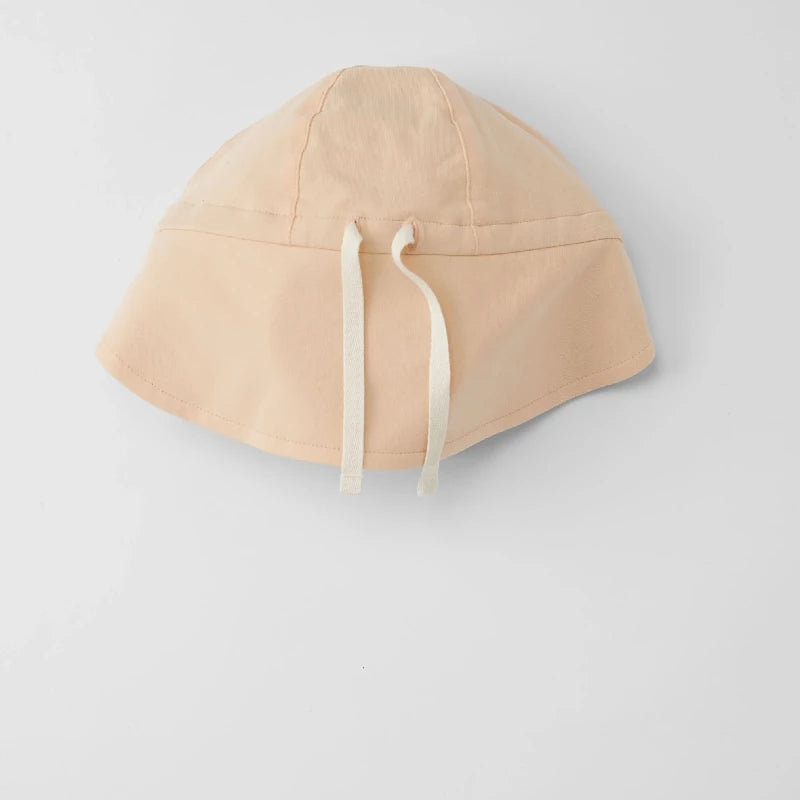 Sun Hat (reversible) - Peachy Summer/Sandy Beach (6-12m)