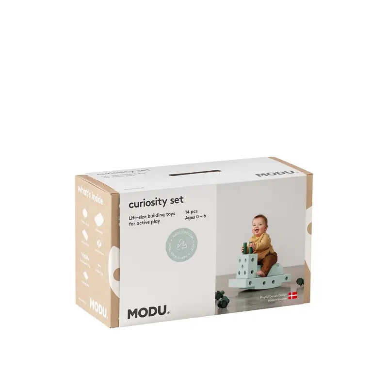 Modu Curiosity Set Ocean Mint / Forest Green