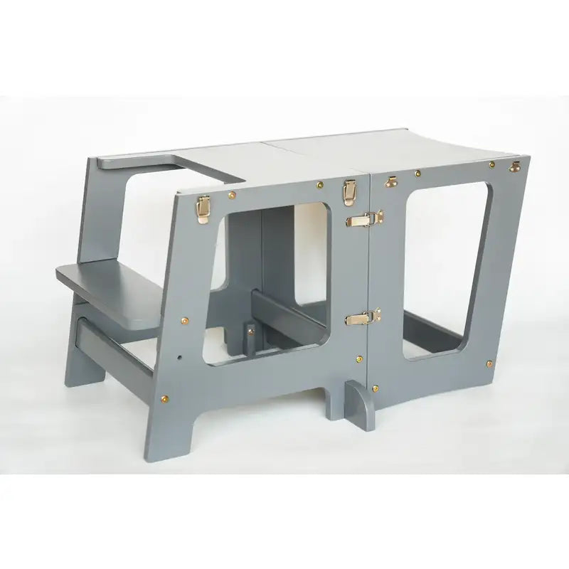 Hemmingsen Kids 3 - i - 1 Maya Læringstårn Grå