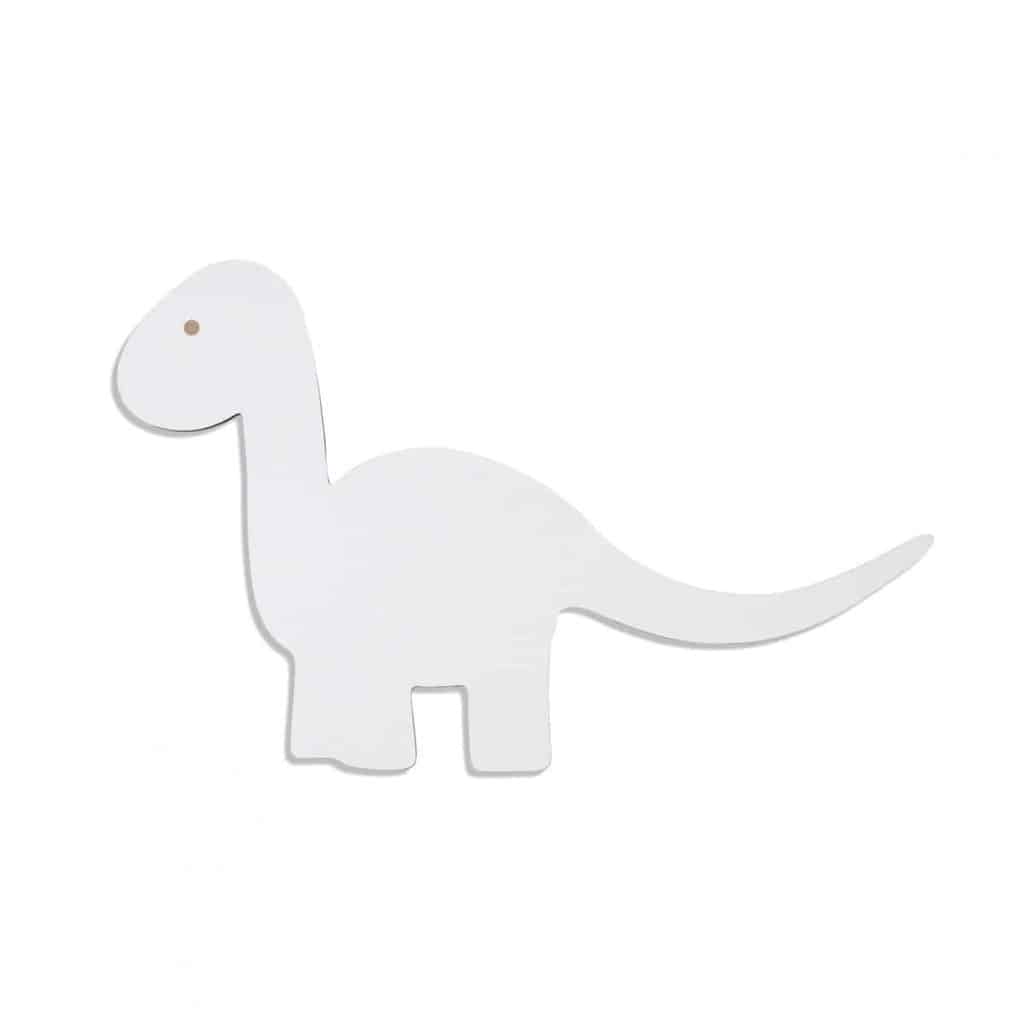 Maseliving dino lampe - hvid