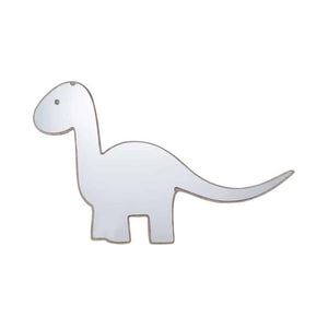 Maseliving dino spejl - valnød