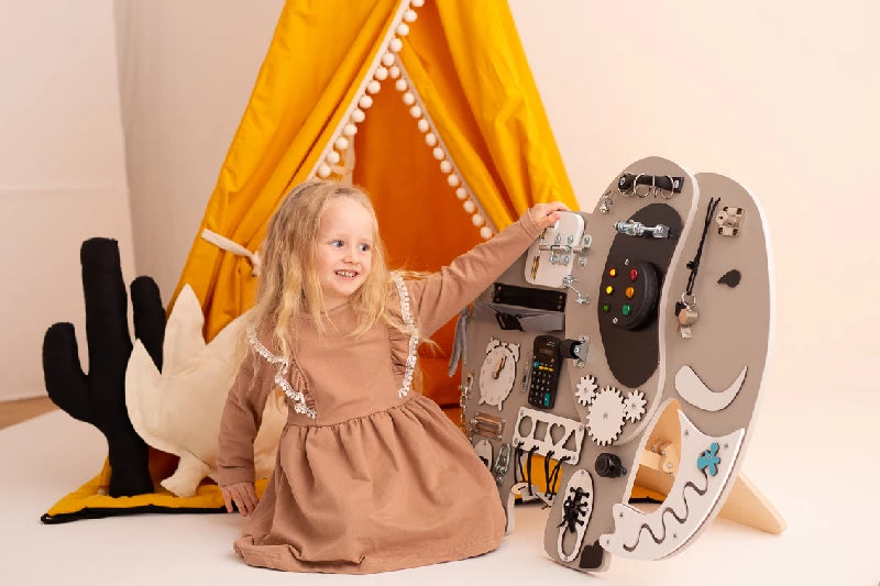 Foxy Family Aktivitetstavle Elefant til gulv