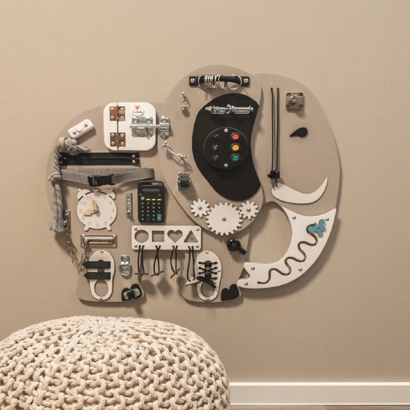 Foxy Family Aktivitetstavle Elefant til gulv