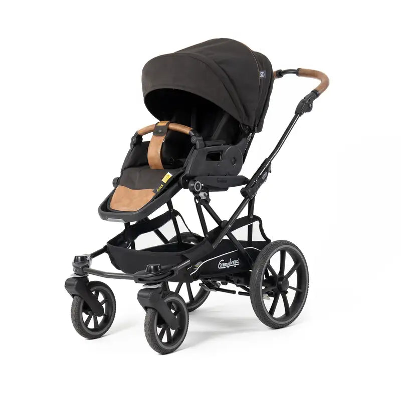 Emmaljunga Big Star Supreme inkl. klapvognssæde - Black