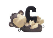 Kids By Friis C bogstav med chimpanse til navnetog