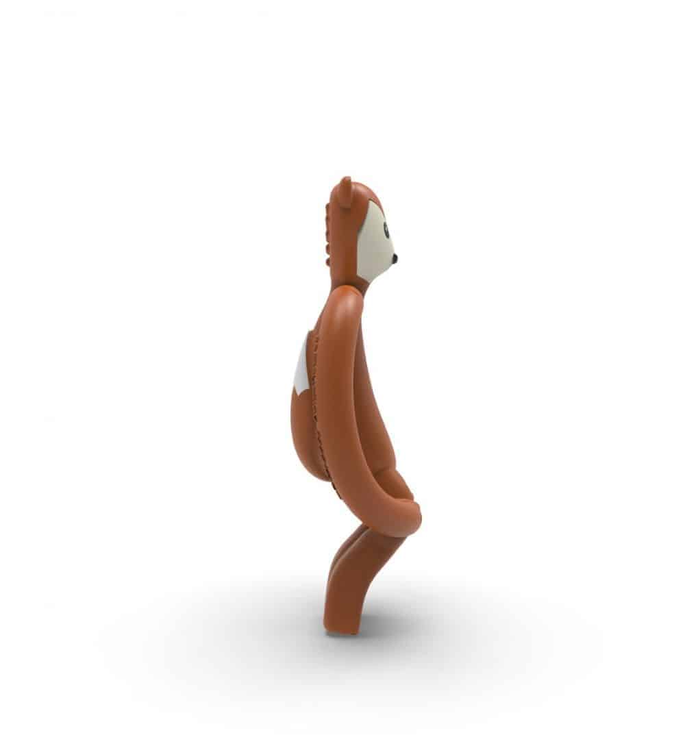 Matchstick Monkey Teether Fox