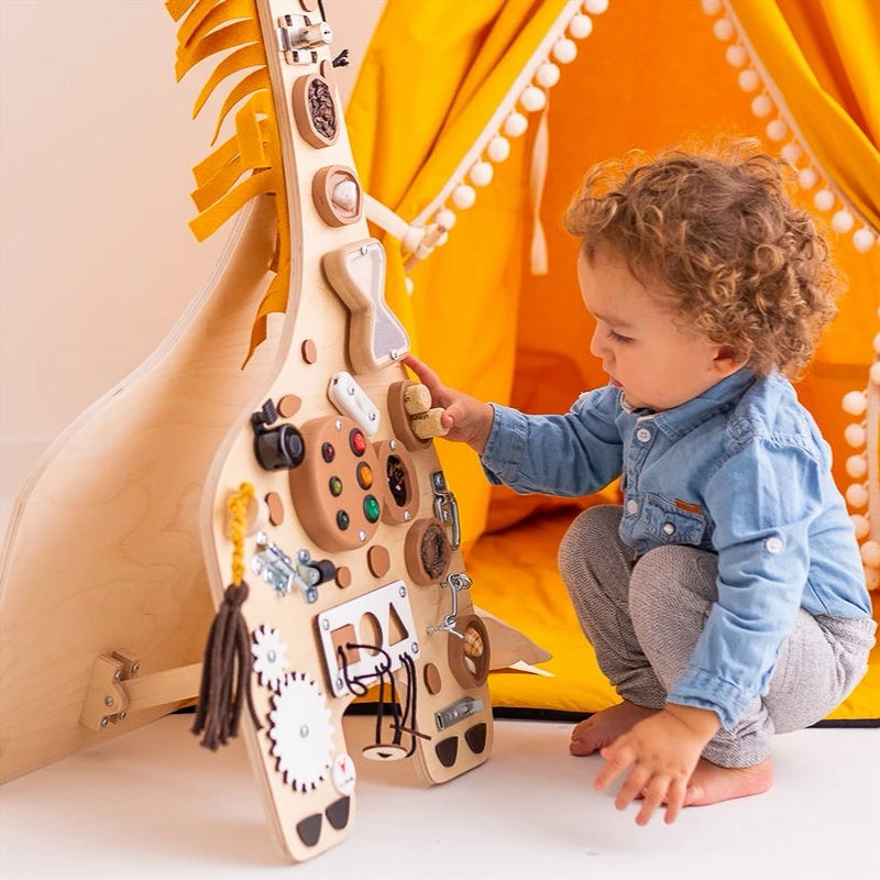 Foxy Family Aktivitetstavle Giraf til gulv