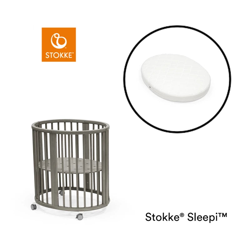 Stokke Sleepi Mini V3 inkl. Madras - Hazy Grey