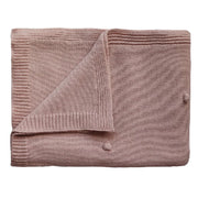 Mushie Babytæppe Dots Blush