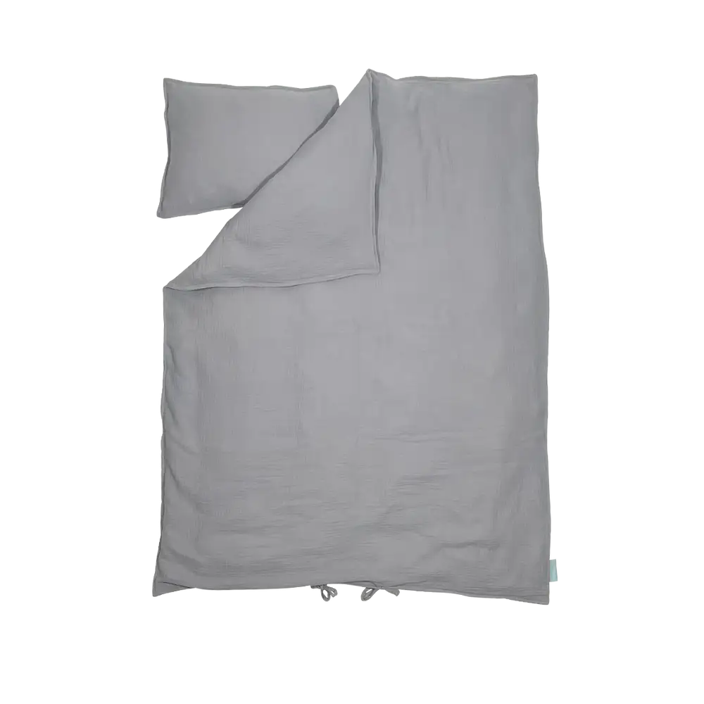 Najell Junior sengesæt - Mercury Grey