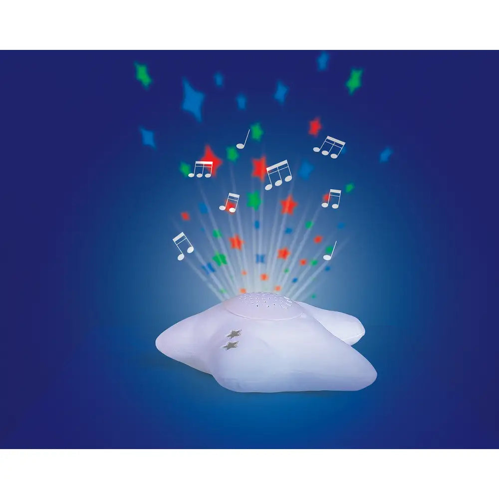 Twinkle Lights natlampe - Stjerne hvid