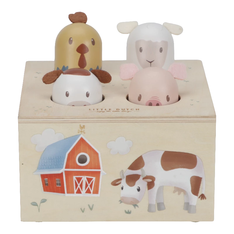 Little Dutch - Pop - up legetøj Little Farm