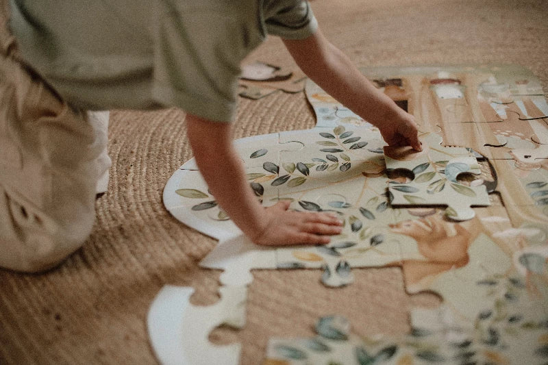 Little Dutch - Gulvpuslespil - Forest Friends