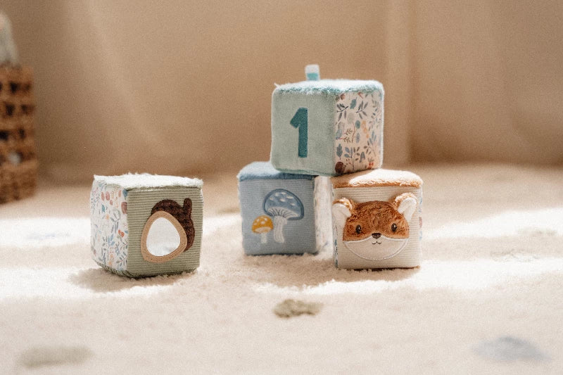 Little Dutch - Aktivitetsterninger 4 stk - Forest Friends