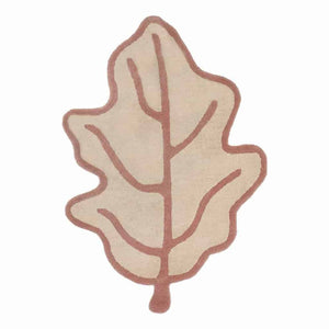 We Are Bitte Leaf gulvtæppe - Rose