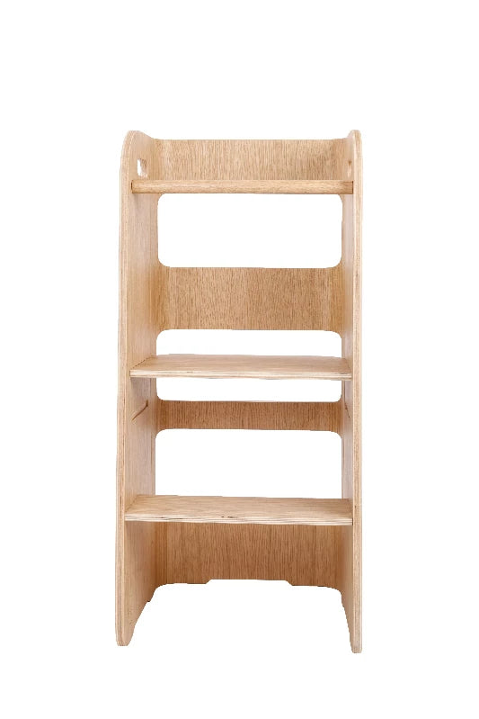 Curve Lab Læringstårn - Birketræsfinér med en overflade afslutning i egetræ