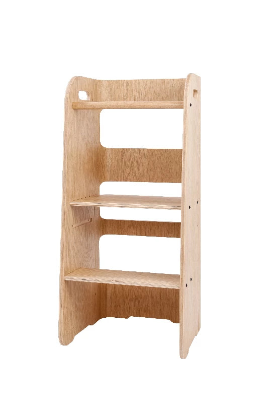 Curve Lab Læringstårn - Birketræsfinér med en overflade afslutning i egetræ