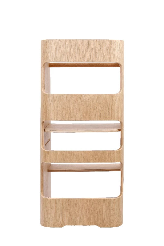 Curve Lab Læringstårn - Birketræsfinér med en overflade afslutning i egetræ