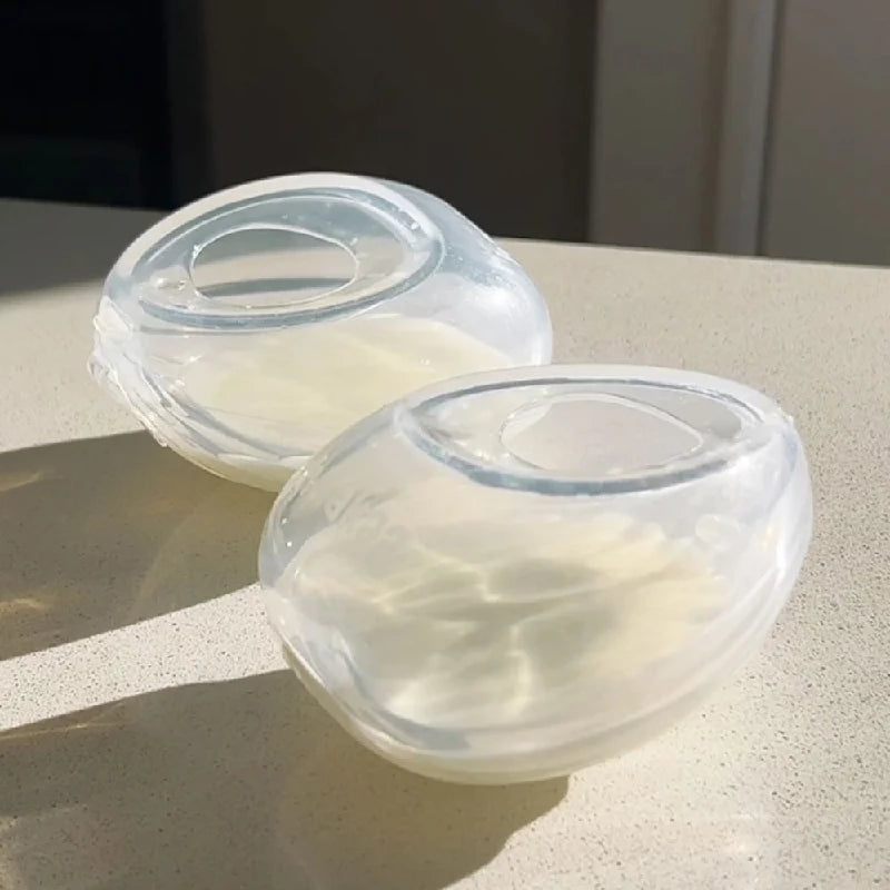 Haakaa Shell Brystpumpe inkl steriliseringspose - 2x75ml