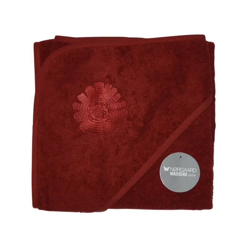 NM Badeslag cognac m/elefant 80x80 cm