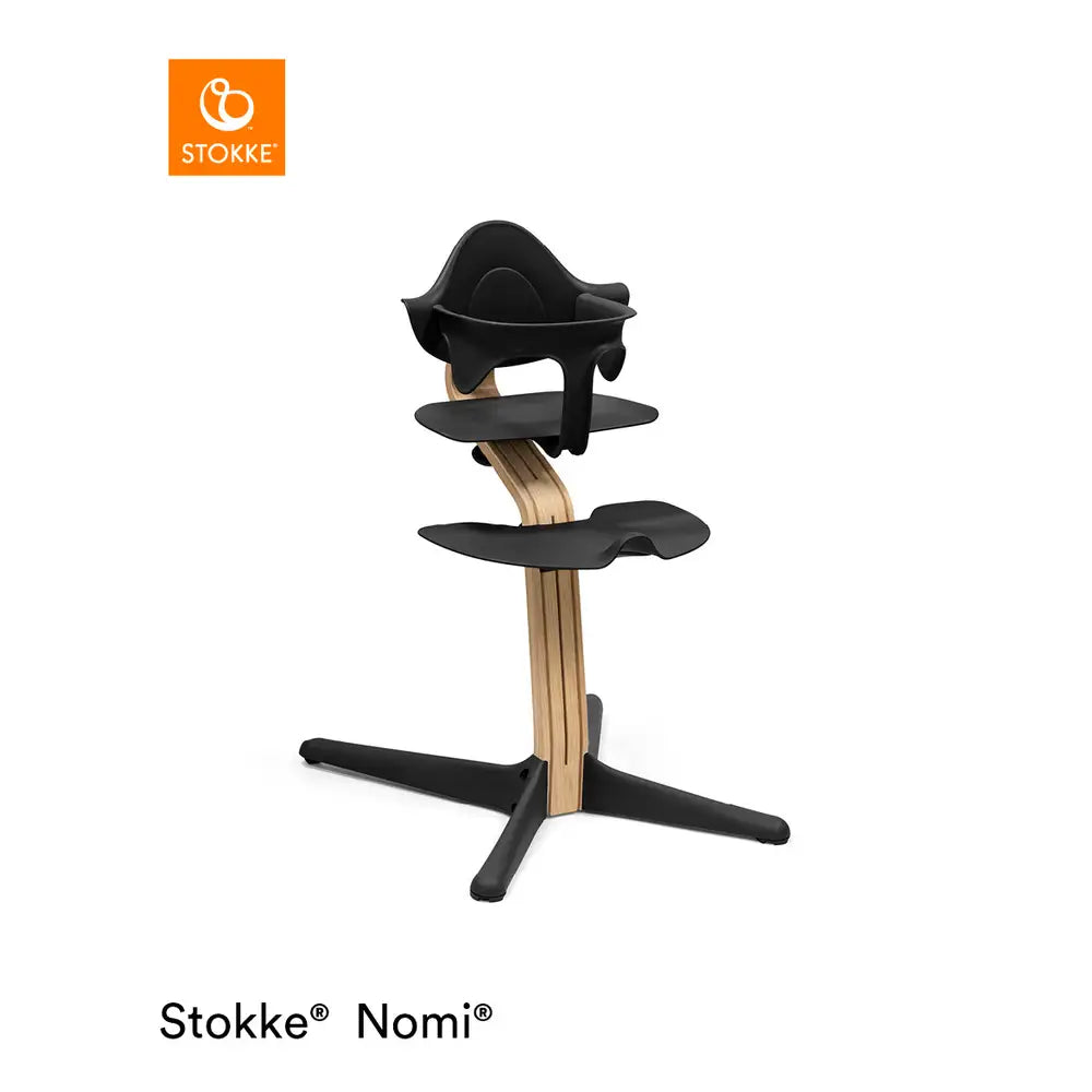 stokke nomi højstol Nomi Højstol Eg/Valnød inkl. Bøjlesæt