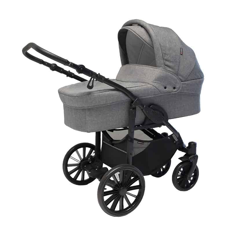 Nordic Lite barnevogn grå melange