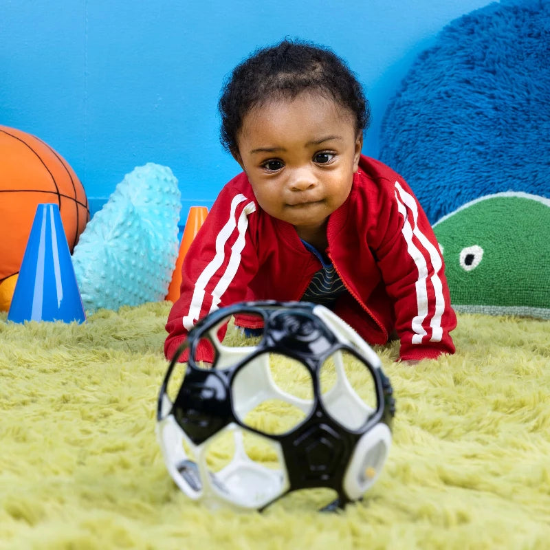 Soccer Oball - fodbold (sort/hvid)