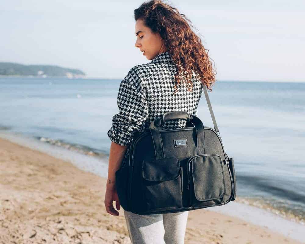 Bizzi Growin POD® Pusletaske og rejseseng - Chelsea Black