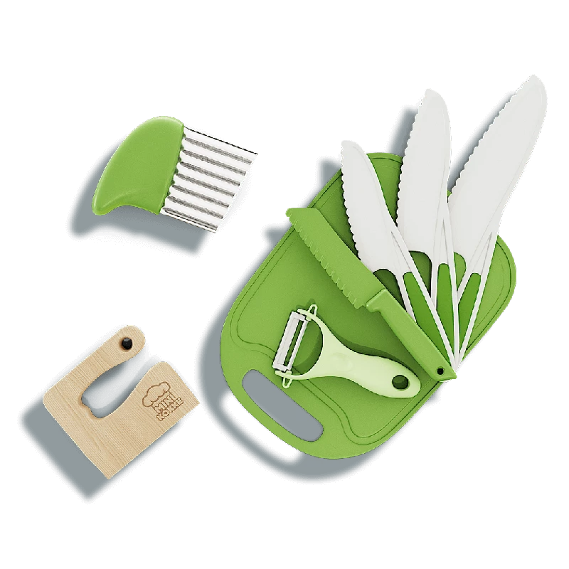 Minikokke Køkkensæt - 8 dele