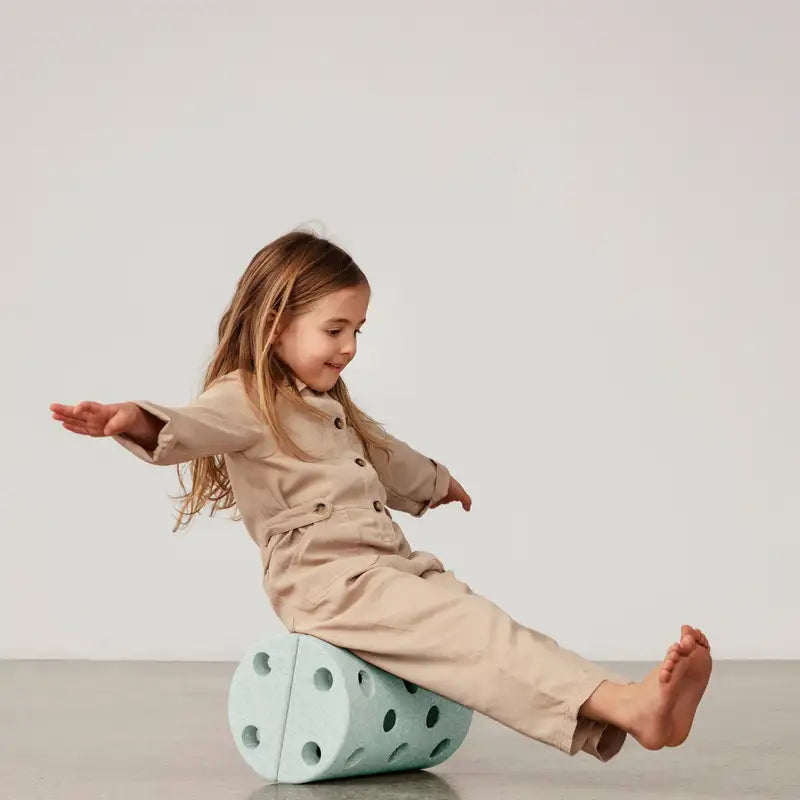 Modu 3-i-1 Balancerulle Ocean Mint / Forest Green