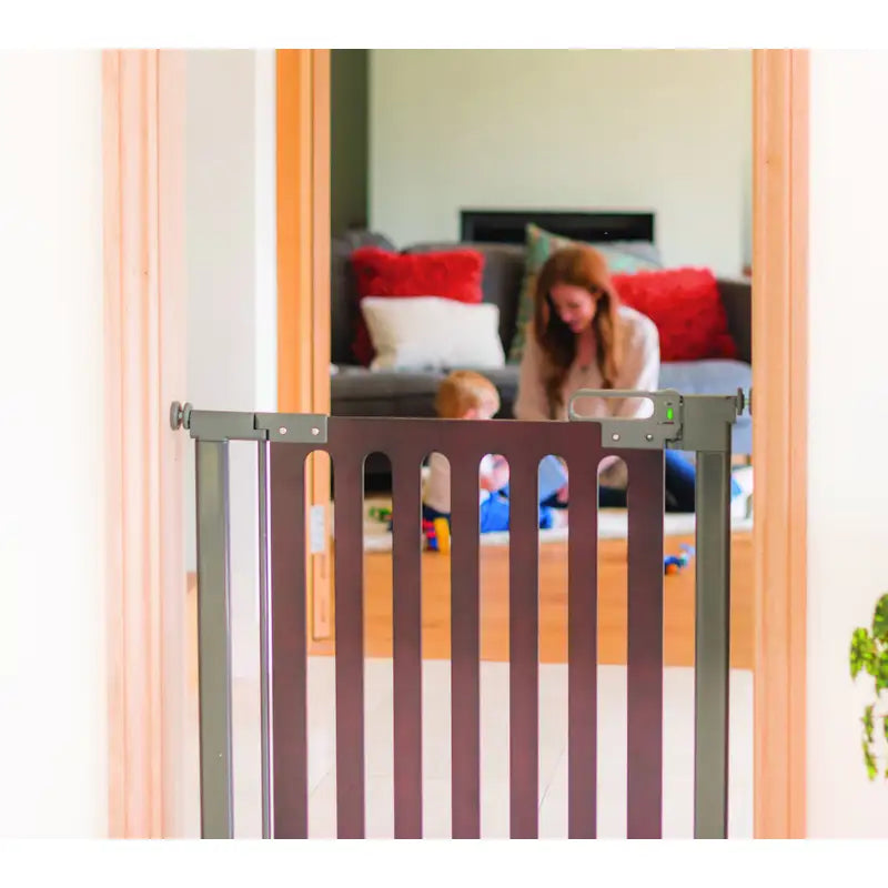 Safe & Care - Presmonteret sikkerhedsgitter - 76-96 cm.
