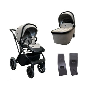 STORK Iconia Klapvogn inkl. Liggedel og autostolsadapter - Sand