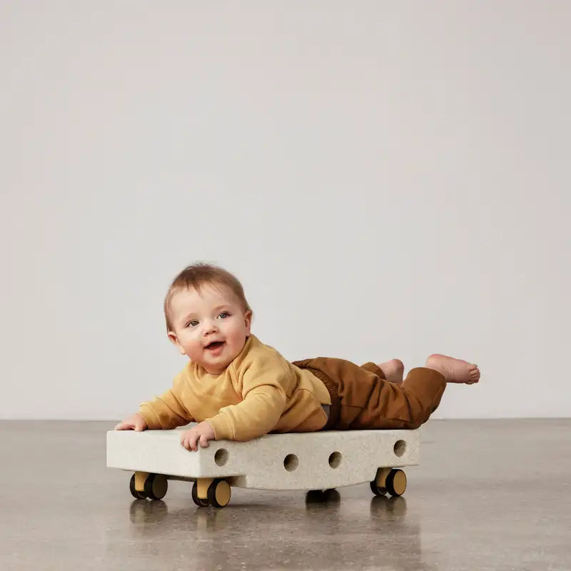 Scooter board Sand Grey / Honey Yellow