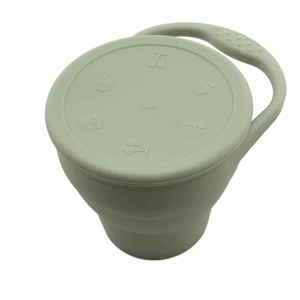 Tiny Tot Snack Cup Støvet Grøn