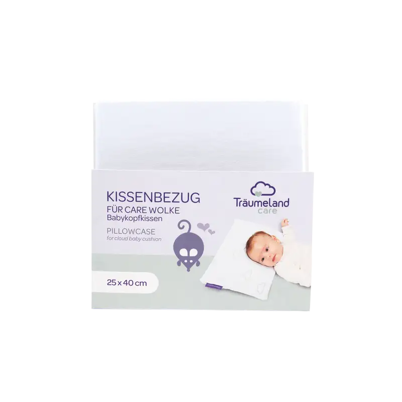 Träumeland Pudebetræk hvid 25x40 cm