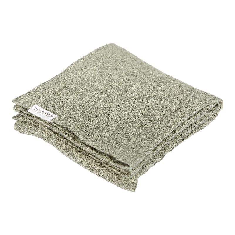 Little Dutch - Stofbleer 70x70 muslin - Little Farm / Olive
