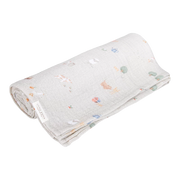 Little Dutch - Svøb 120x120 muslin - Little Farm