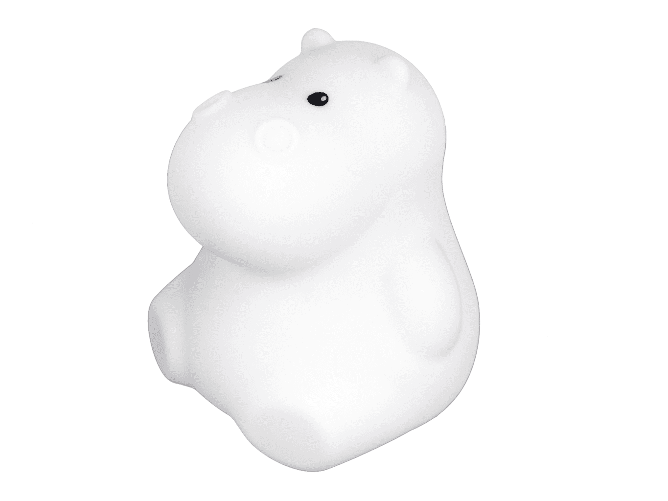 Tiny Tot - Nora The Hippo natlampe med usb oplader