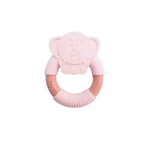 Tiny Tot Bidering - Elefant - Støvet Rosa