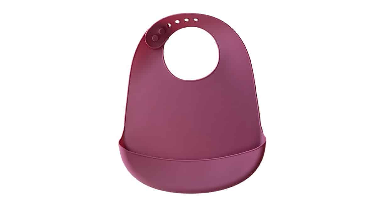 Tiny Tot Spisesmæk Simply Silikone Berry