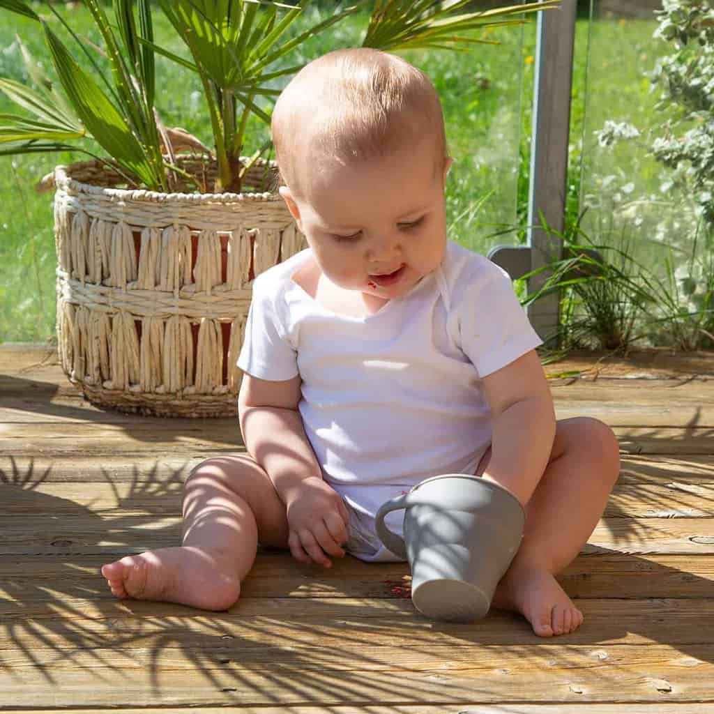 Tiny Tot Snack Cup Grå