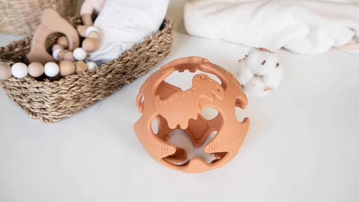 Tiny Tot Silikone Bold Baby Okker