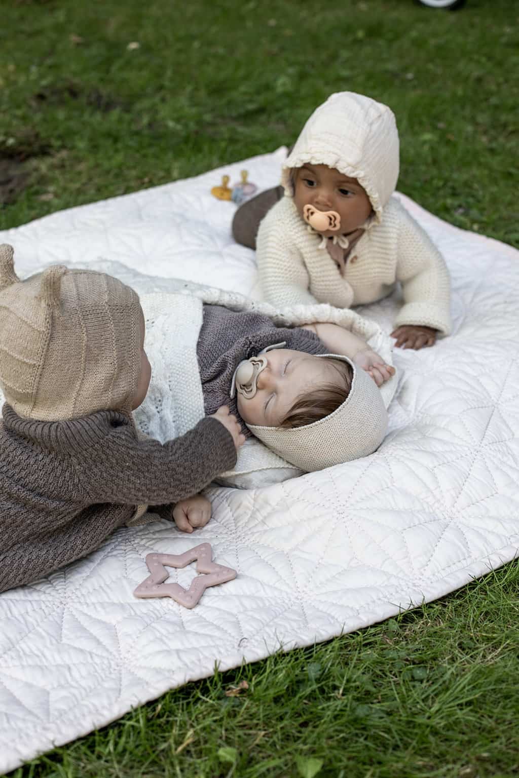 BIBS Baby Bitie Star Ivory