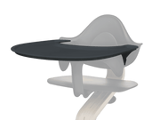 Nomi Tray - Anthracite bakkebord