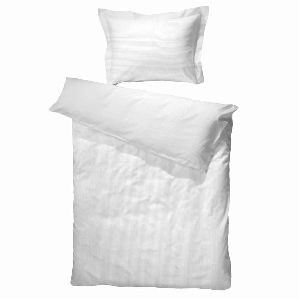 Quilts Of Denmark Turistripe Baby Sengesæt - Hvid