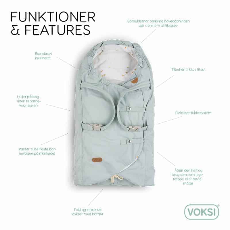 Voksi Carry - Dusty Green