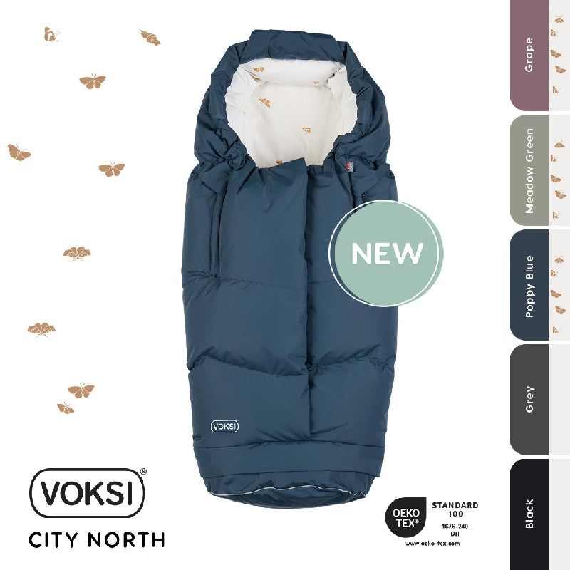 Voksi City North - PoppyBlue wings