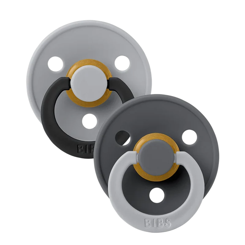 BIBS Studio Colour 2 PACK Fusion Latex Size 2 Cloud Iron mix